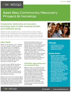 East Bay Community Recovery Project Cover